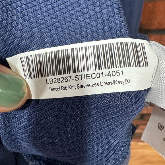 Quince Tencel Rib Knit Sleeveless Dress - Picture 12 of 13